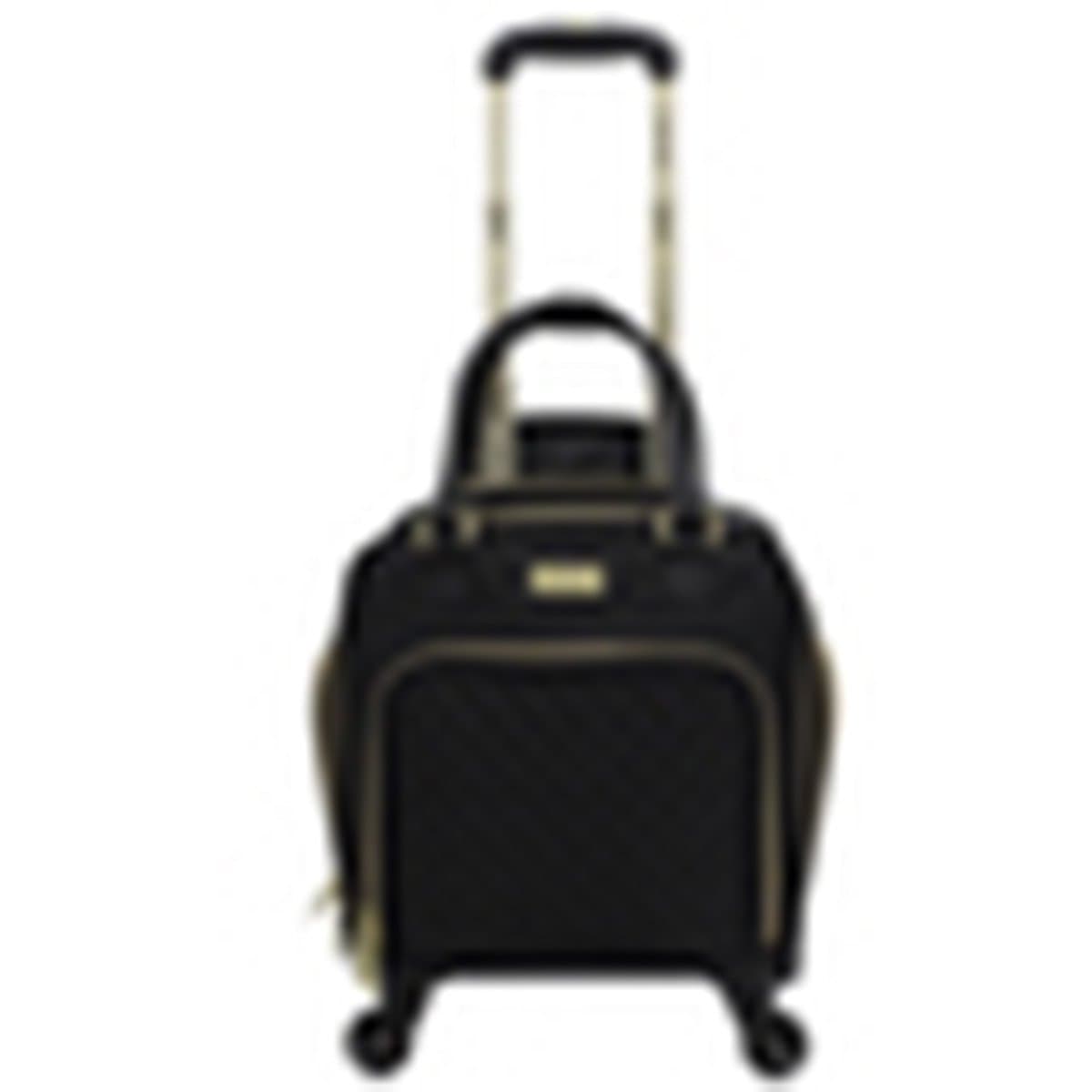 The Purple Kensie 16-inch Multi-Function Rolling Spinner Under-Seater Suitcase