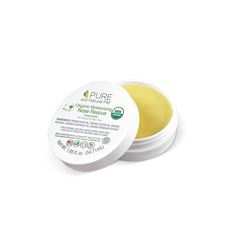Pure and Natural Pet - Organic Moisturizing Nose Rescue 1.85 oz, White (PN208)