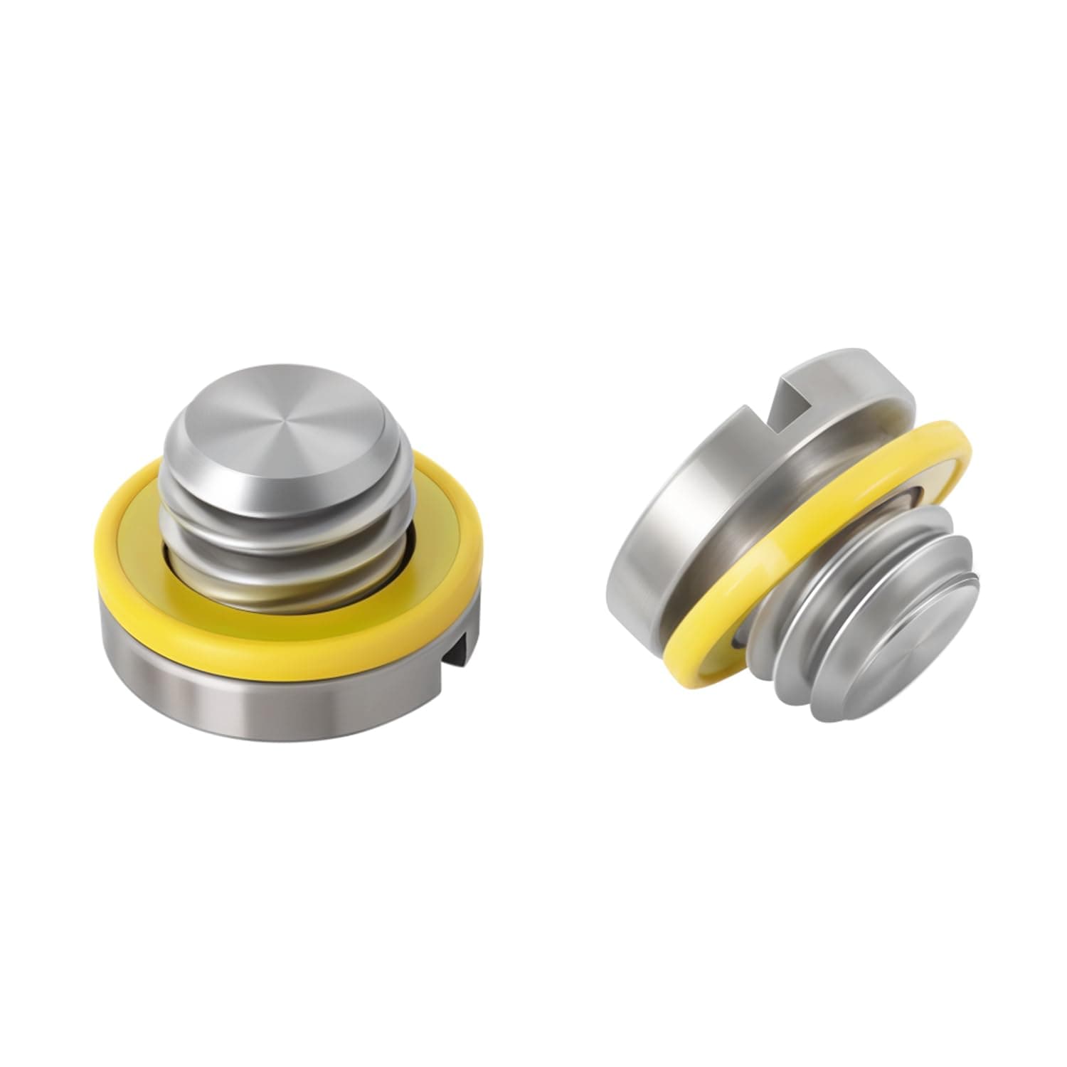 Marine Lower Drain Plugs Seal Screw & Gasket for Mercruiser Mercury 10-79953Q2 10-79953A2 18-2244 22420 10-79953Q04 (2 PCS)