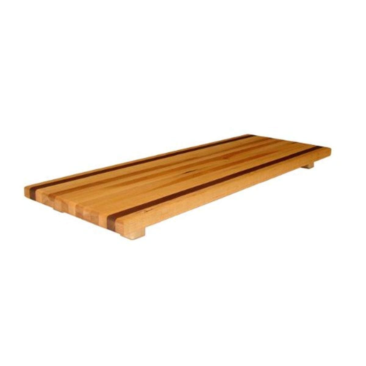 Tableboardby Spinella TBL1 Large Cutting Board, Serving Tray, Hot Plate-All in One! Walnut Accent