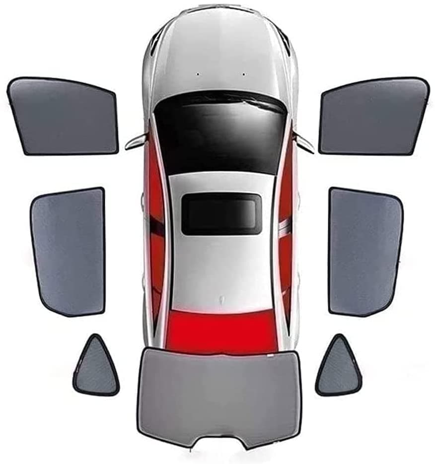 Car Sun Shade Sunshades for Dodge Journey, Front Rear and Side Window Visor Privacy Protection Reduce Glare