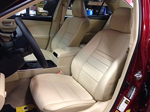 Camry LE/LE Hybrid 2015-2017, OE Factory Replacement Leather Exact Fit Seat Cover Upholstery Kit