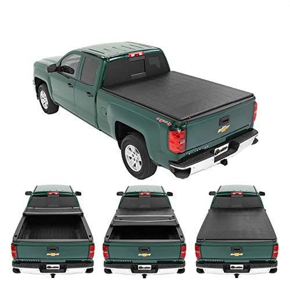 Bestop 1620501 EZFold Soft Tonneau Cover for 1999-2007 Chevy/GMC Silverado/Sierra Fleetside - 6.5 Ft Bed