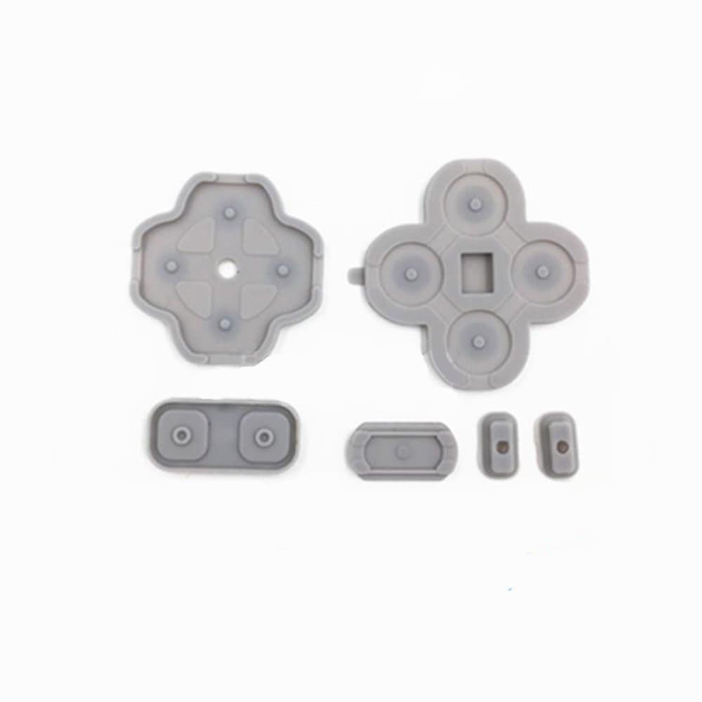 Ambertown Silicone Rubber Grey Controller Pad for New 3DS XL LL Console