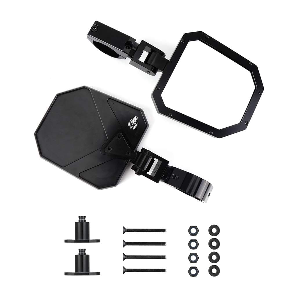 Cuero UTV Side Mirror Pair of 2 Can Am X3 Premium Aluminum