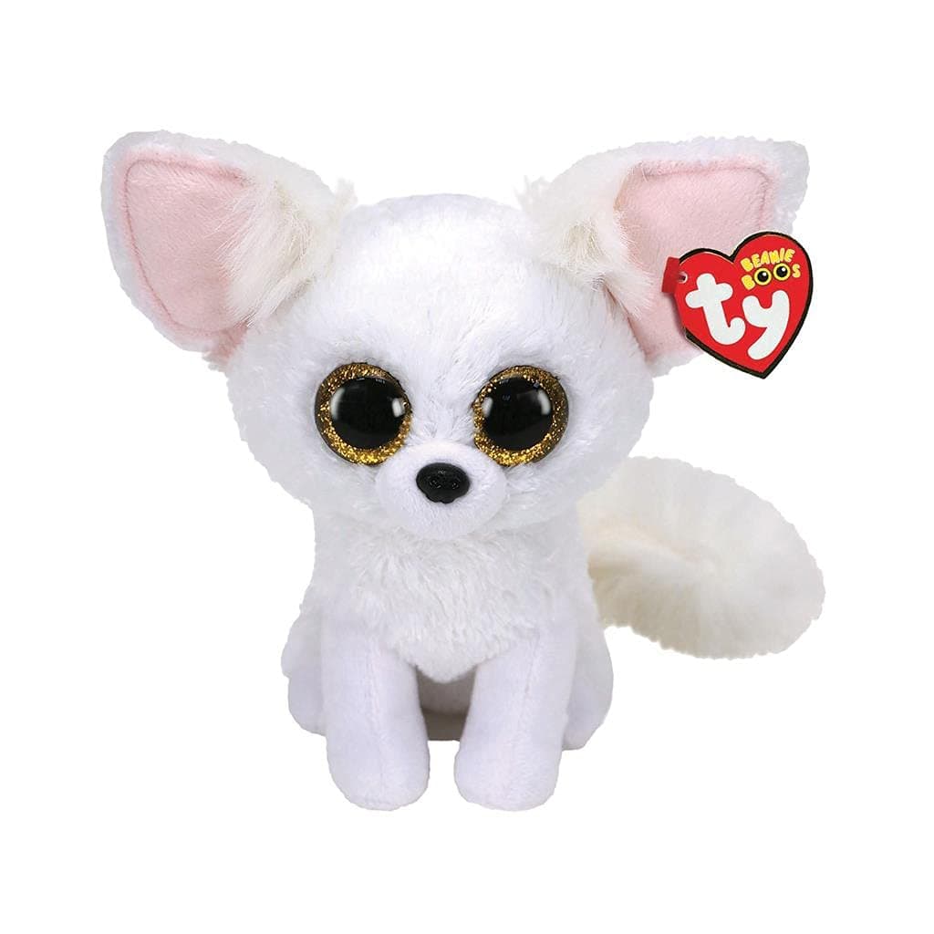 TY Phoenix Fox Beanie Boos Soft Plush Toy for Kids, Multicoloured 15cm Collectible Stuffed Teddy for Baby Cuddly Plushies for Girls & Boys