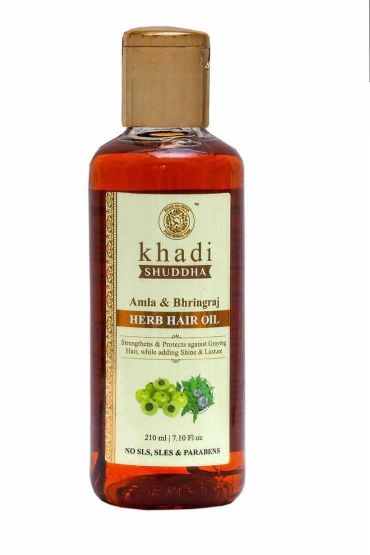 Amla Bhringraj Hair Oil - No Sls Sles & Paraben, 210 ml