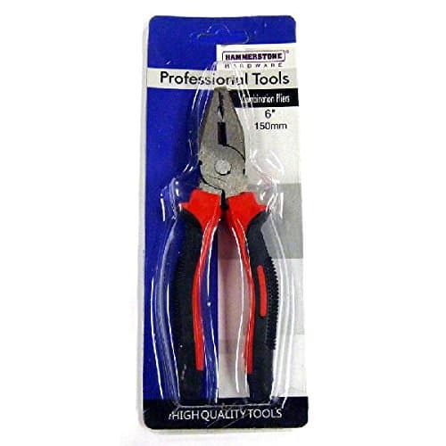 Combination Pliers-6in, (Pack of 2), Hardened Cutting Edge,Great For Plier Set and Tool Set, Use For Home Improvement, Spring Cleaning, Construction Site (Value Deal)