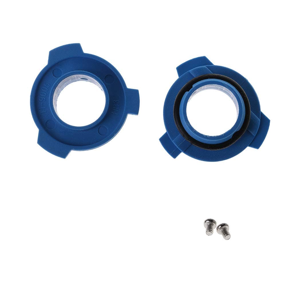 hgfcdd 2pcs LED Headlight Bulb Base Adapter Socket Holder 880/HB4/HB3/H11/H7/H4/H3/H1 for Car Halogen Headlamps