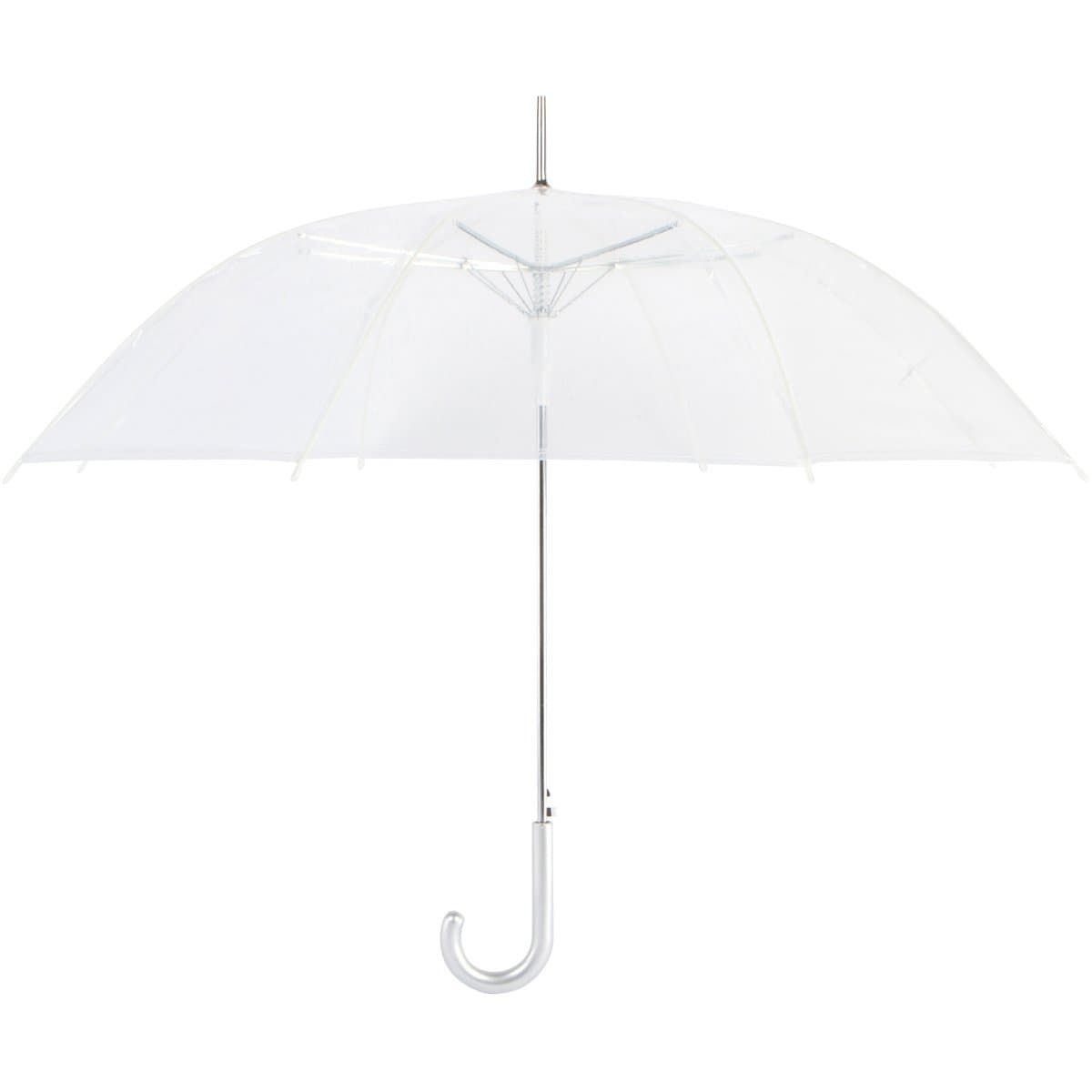 Cloak Umbrellas 10pk Auto Open Clear Wedding Umbrella
