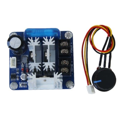 TOOGOO(R) DC6V-90V 15A Pulse Width PWM DC Motor Speed Controller Switch