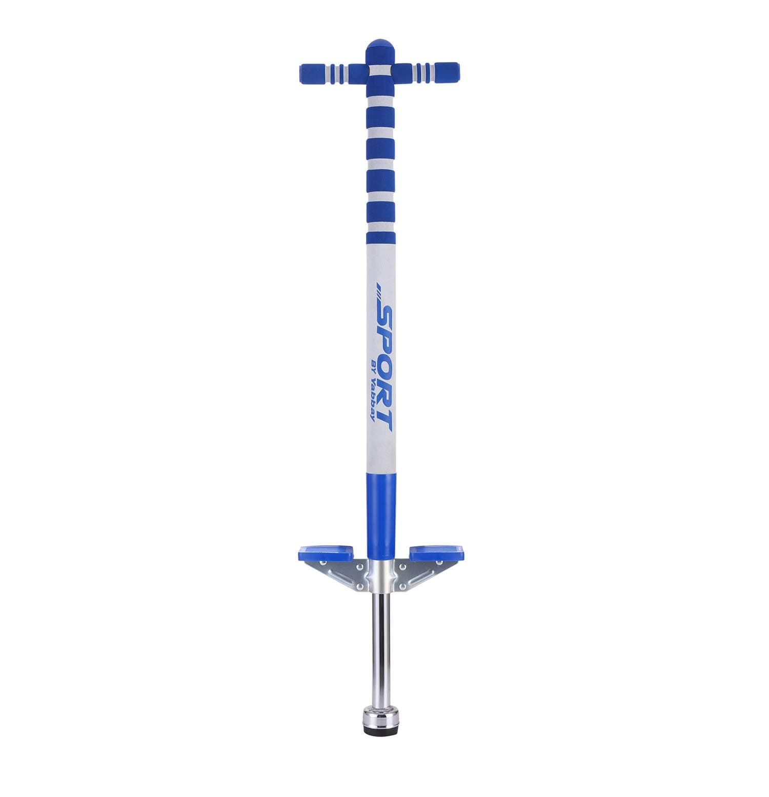 yabbay Pogo Stick with Non-slip Foot Pads,Easy Grip Foam Handles and Heavy-Duty Metal Construction for Ages 5 to 9