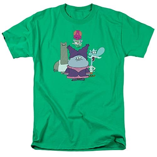 Chowder Cartoon Network TV Series Mung Daal Truffles Shnitzel Adult T-Shirt Tee Green Apparel