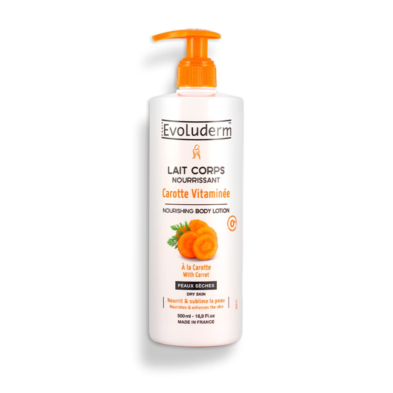 Evoluderm Carrot Body Lotion 500 Ml