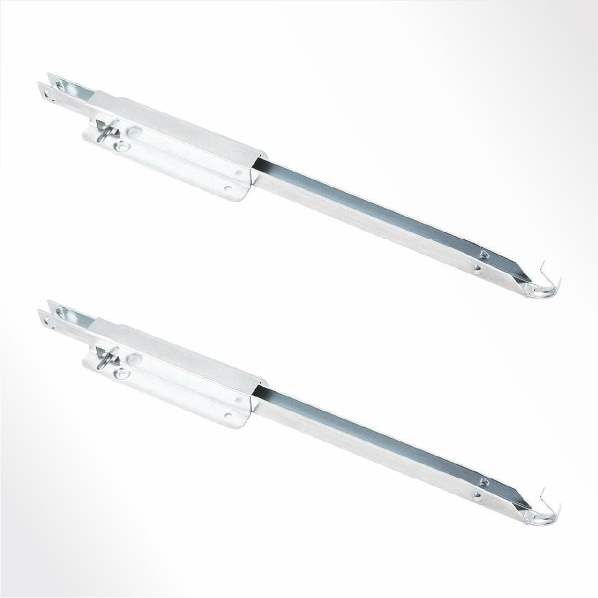 POWERTEC Metal Drop Leaf Table 2 Pack Sliding Drop Leaf Table Hardware Folding Table Bracket for Kitchen Table/Dining Table/RV Table (71426)