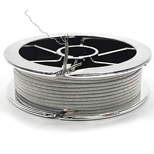 10 ft - AWG 26GAx3+32GA Alien Resistance Wire Kanthal A1+ SS316L Prebuilt Wire Coils for Household Wiring Use