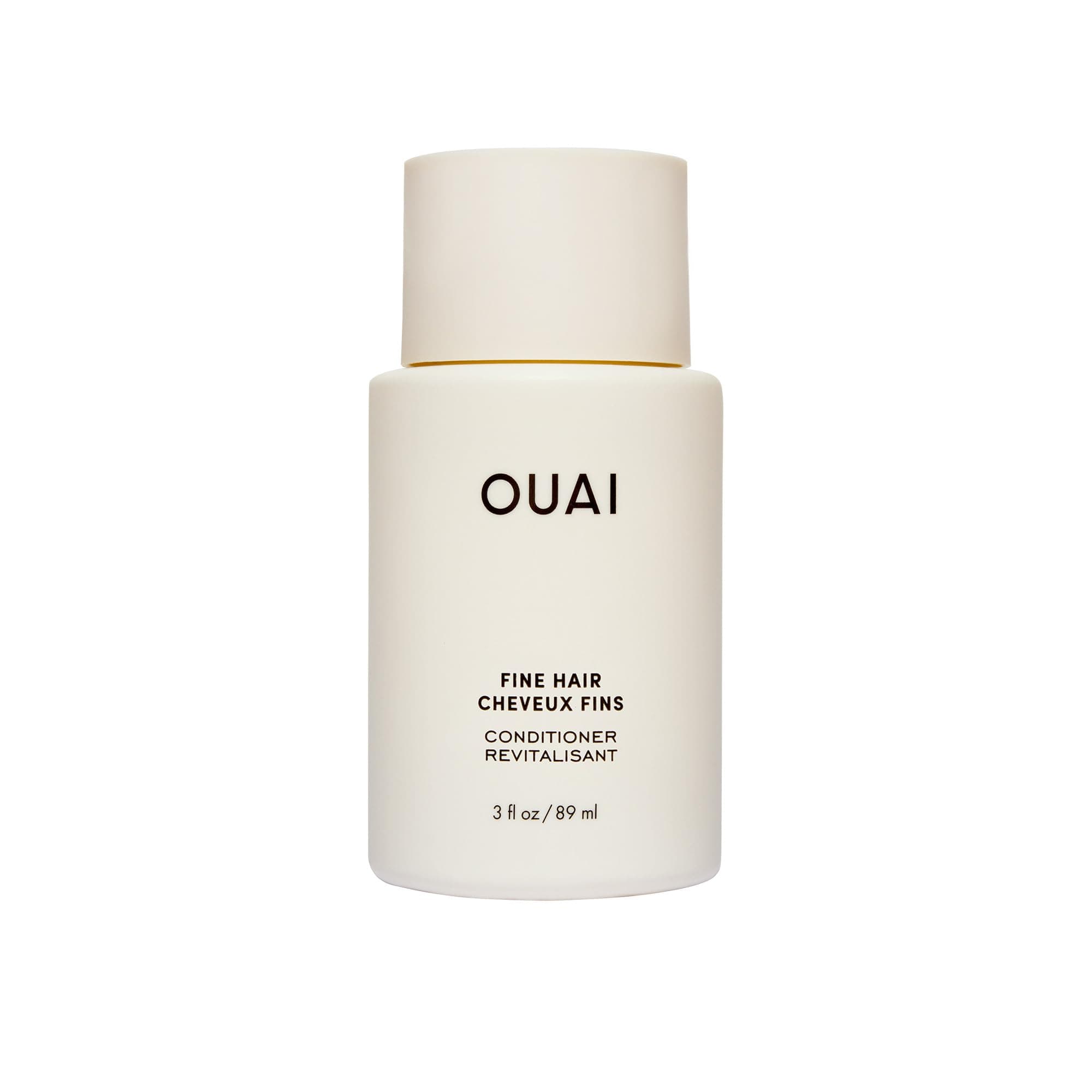 Fine Hair Conditioner Travel Size - Volumizing Conditioner for Fine Hair with Keratin, Biotin & Chia Seed Oil - Adds Softness, Bounce & Volume - Free from Parabens, Sulfates & Phthalates (88 ml)