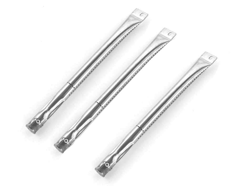 3 Pack Grill Burner for BBQTEK GSF2616AC, GSF2616AK, GSF3016E, GSF3016H, SSS3416TB, SSS3416TC, Bond GSS2116B, Grill King 810-8425-S and Grand Hall M5205ALP Gas Models
