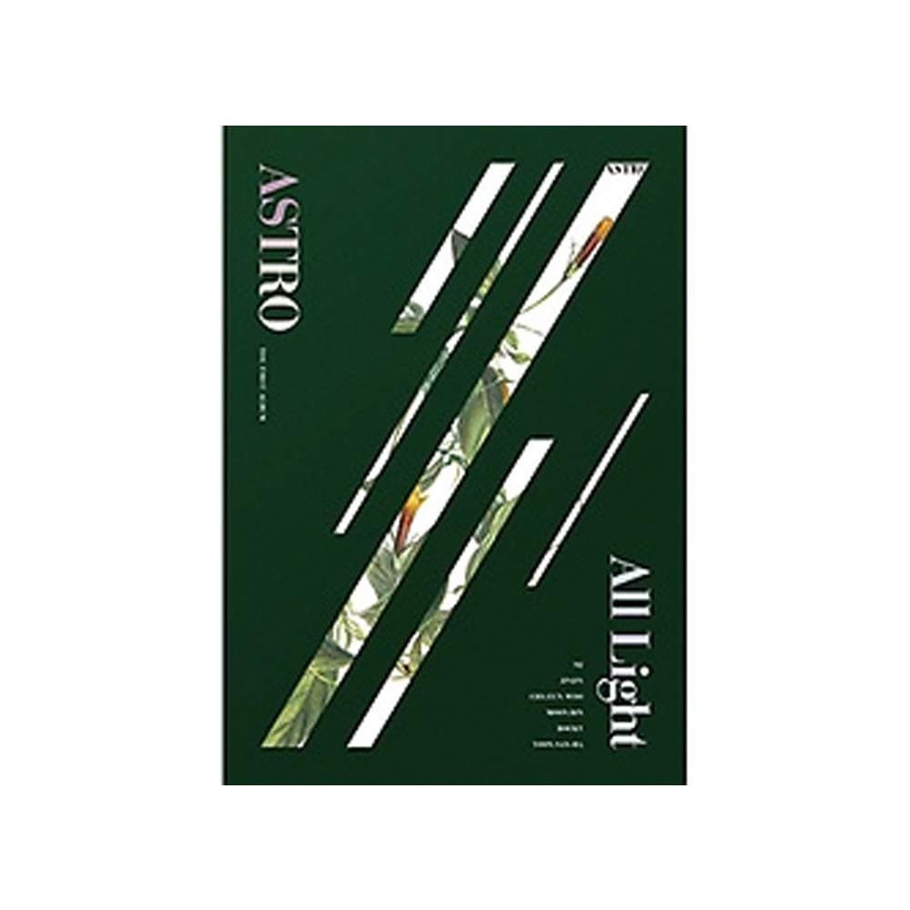 Astro 1st Album - All Light (Green VER.) CD+PHOTOBOOK + PHOTOCARD+ Folded Poster