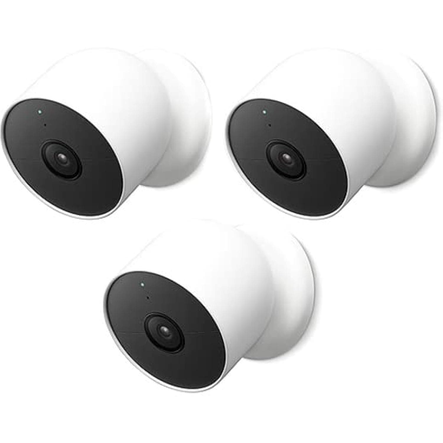 Google Nest Nest Cam 2 Megapixel Outdoor Full HD Network Camera - Color - 3 Pack, Motion Only