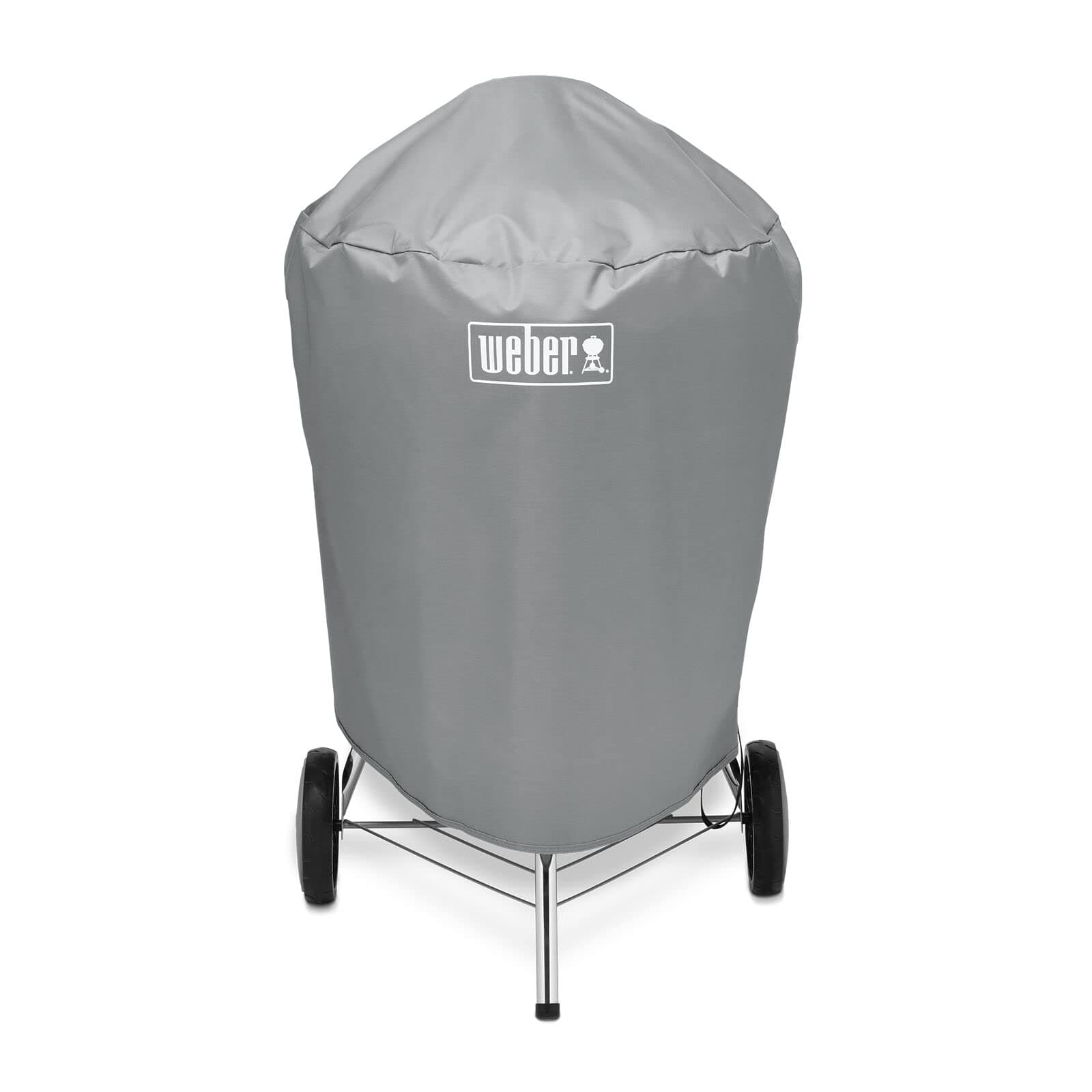 Weber 22‑Inch Charcoal Kettle Grill Cover – Premium Heavy‑Duty Polyester, UV & Water Resistant, Breathable Fabric with Secure Straps, Easy Slip‑On Design