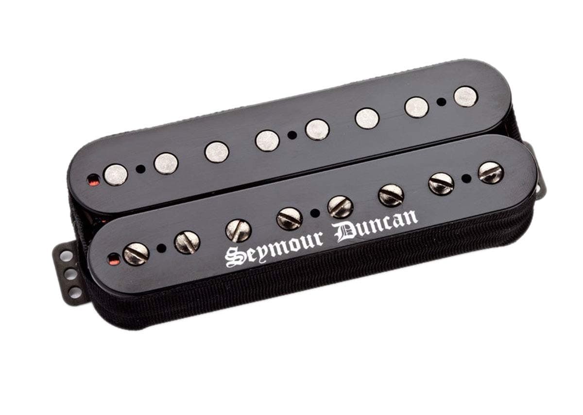 Black Winter 8-String Humbucker Bridge Pickup, Black