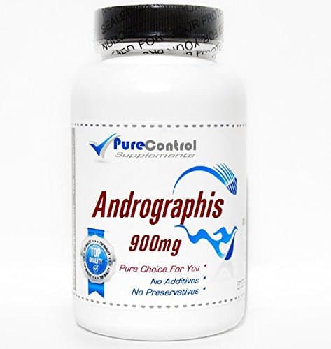 Andrographis 900mg // 100 Capsules // Pure // by PureControl Supplements