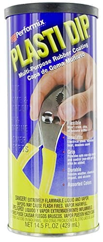 Performix 11603-6 Synthetic Plasti-Dip Rubber Coating, 14.5 oz Can, Black