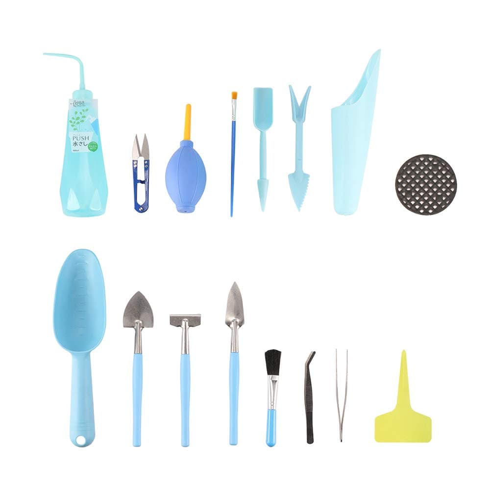 Epessa 12 PCS Succulent Transplanting Miniature Fairy Garden Planting Mini Garden Tools Set for Garden Plant Care