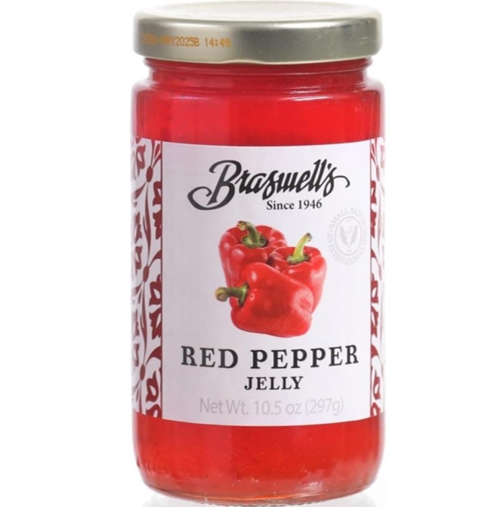 Braswell’s Gourmet Red Pepper Jelly – Small-Batch, Renowned Specialty, Made in USA, Since 1946 (10.5oz)