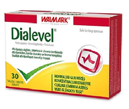 DIALEVEL 30 Helps to regulate the level of blood sugar