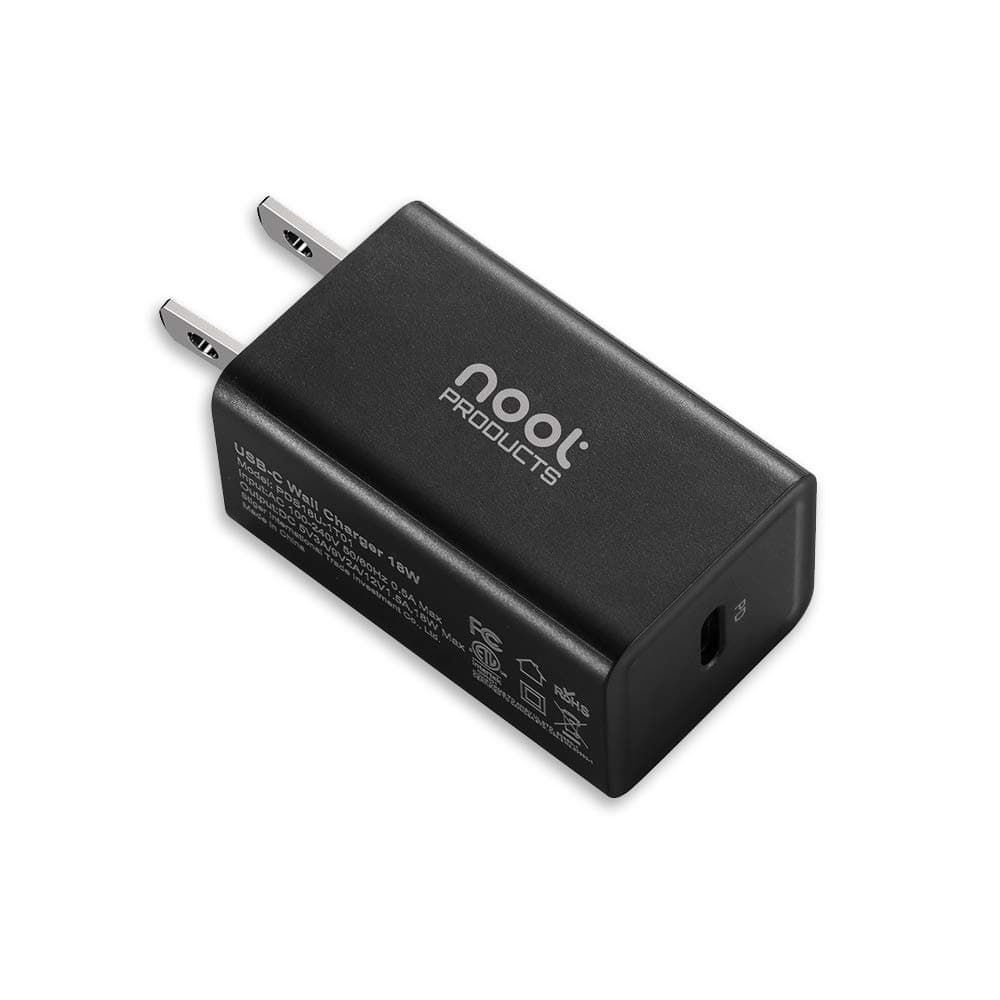 noot products - USB Type C Wall Charger - 18W - PD 3.0 - Fast Charge Power Adapter for iPhone 12/12 Mini/12 Pro/12 Pro Max/11 Pro/11 Pro Max/iPad Pro 11/12.9/iPad Air 4 10.9,All Google Pixel Phones