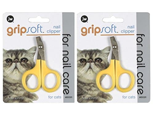 JWPet Grip Soft Cat Nail Clipper [Set of 2]