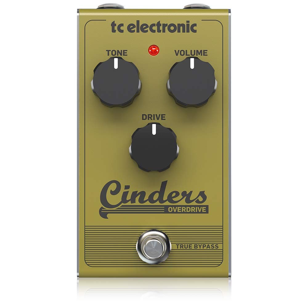 TC ElectronicCINDERS OVERDRIVE Tube-Like with Extremely Responsive and Expressive Feel