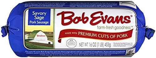 Bob Evans Savory Sage Pork Sausage 16 Oz (4 Pack)