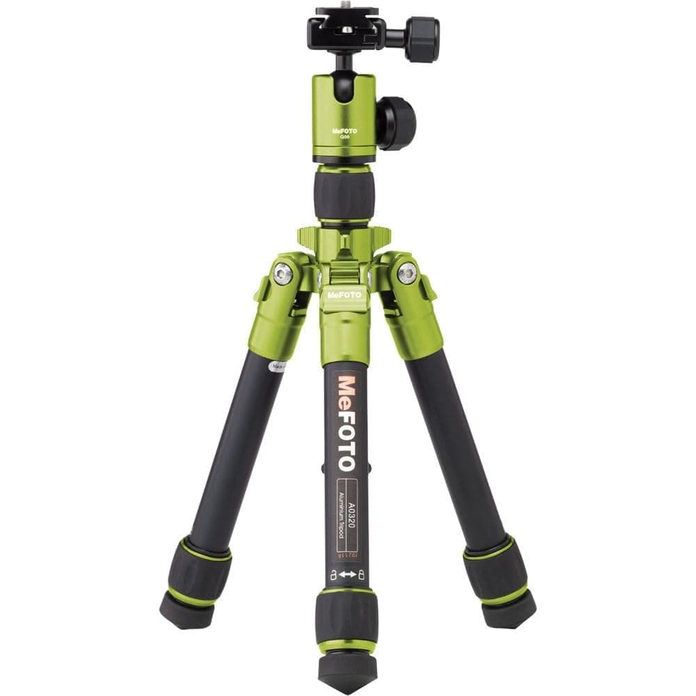 MeFOTO DayTrip Compact Tripod Kit with 2 Section Aluminium Legs - Green