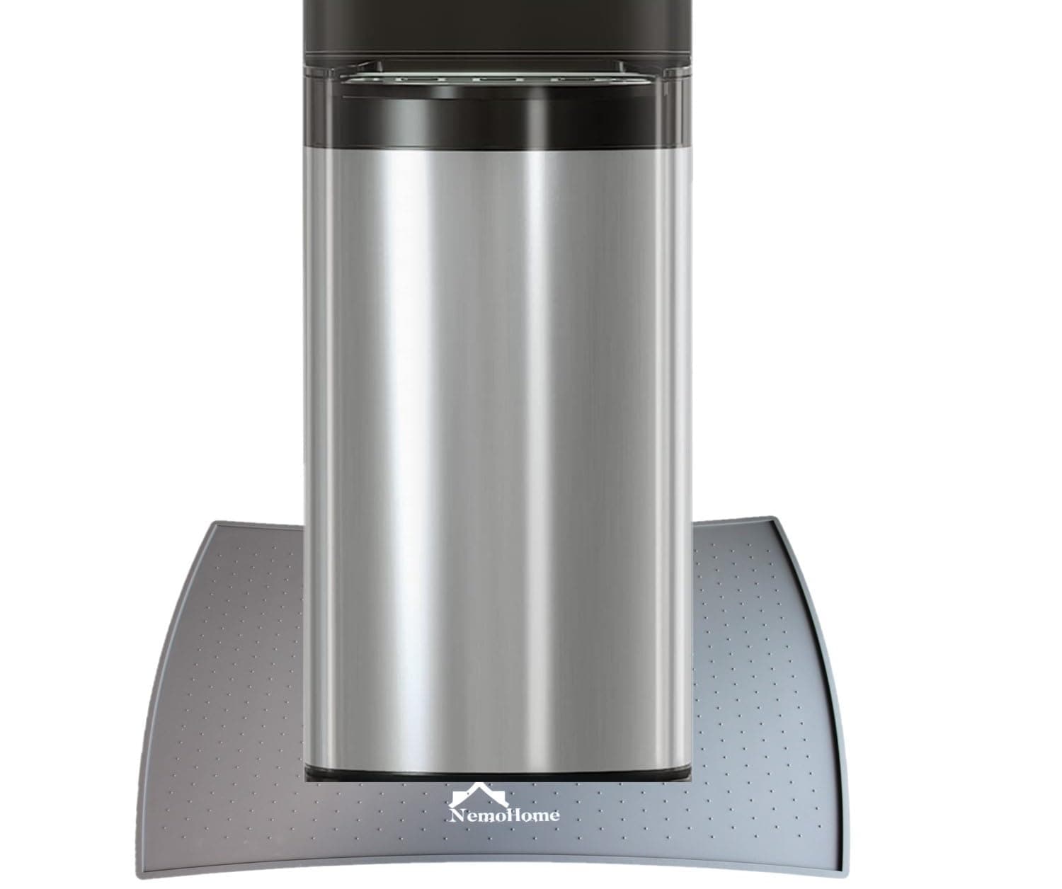 Water Cooler Dispenser Mat for Hardwood Floor and Countertop, Heat Resistant, Support Heavy Weight, Large, Grey