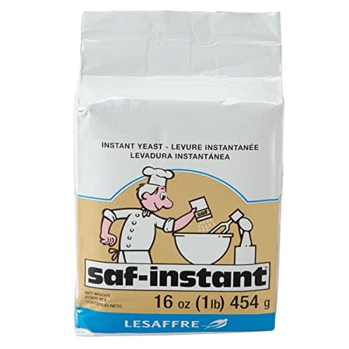 Lesaffre SAF-Instant Gold Dry Yeast 1 lb. Vacuum Pack - 20/Case