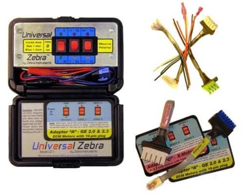 Zebra Instruments , # UZALL / UZ-ALL Universal Zebra - Basic ECM Motor Testing and Troubleshooting