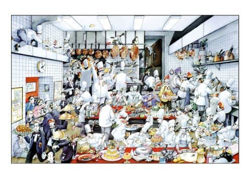 Louis Tellier PB1 Poster Kitchen by Roger Blachon 30 CM x 44.5 CM