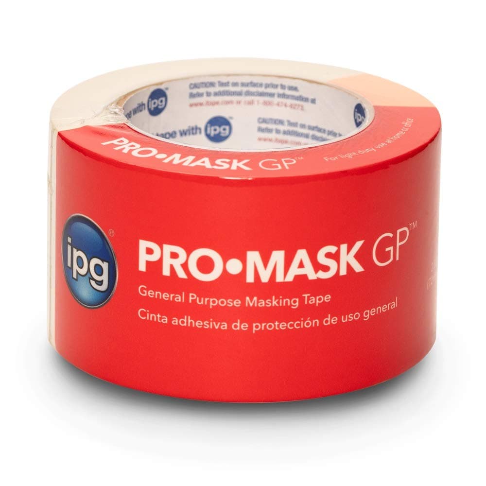 IPGProMask GP, General Purpose Masking Tape, 2.83" x 60 yd (Single Roll)