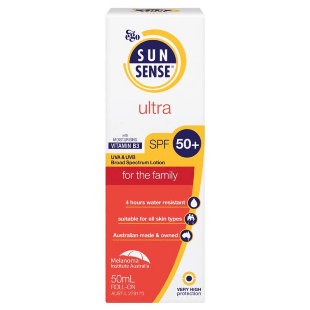 Ego Sunsense Ultra SPF 50+ Roll-On 50mL