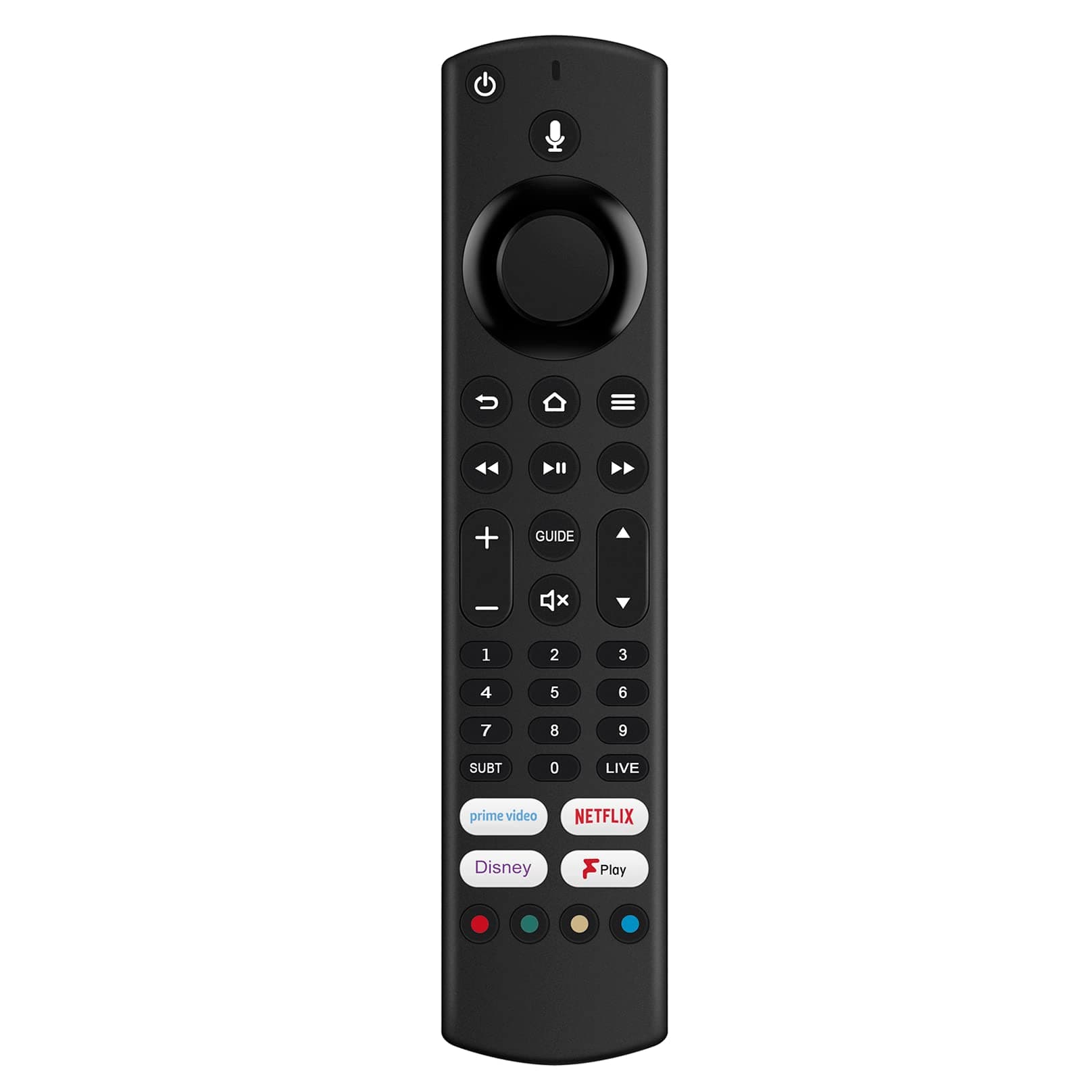 VINABTY3IN1 RM-C3255 F4320AFR F4020AFR Voice Remote Control Replaced Fit For Ferguson TV F3220FR F4320AFR with PRIME-VIDEO NETFLIX DISNEY+ FREEVIEW-PLAY key buttons