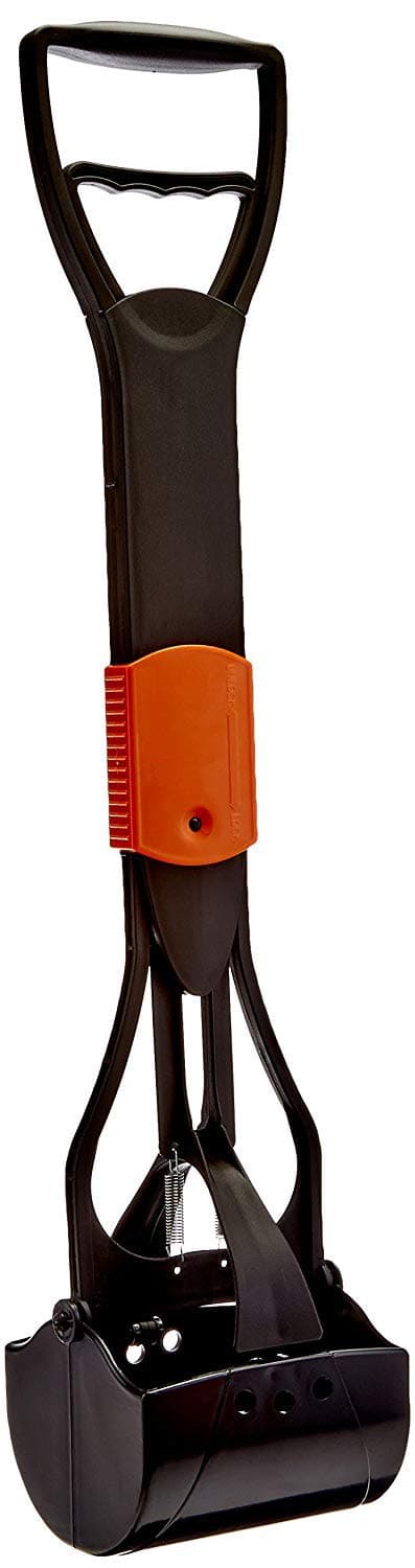PET PARADISE™ Jaw Clamp Poop, Litter Scooper(26-Inch) for Large Dogs, Small Dogs, Puppies, Cats (Colour May Vary)