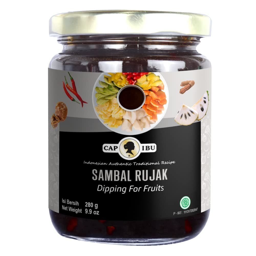 Sambal Rujak (Fruits Dipping Sauce) - 10.5oz (Pack of 1)