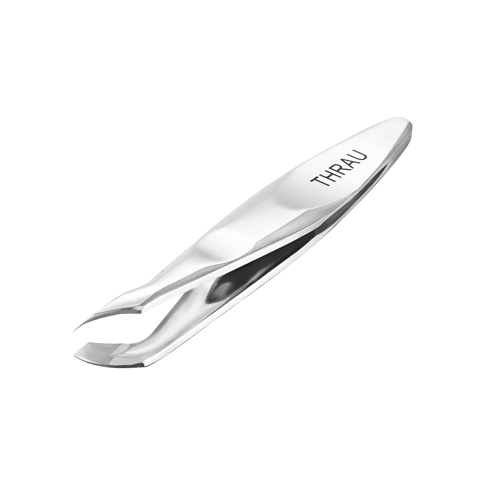 THRAU Mini Cuticle Trimmer is an ideal item for manicure and pedicure. It is a stainless steel cuticle nipper that can be used for nail and dry skin care. The cut clipper with a fine pointed tip