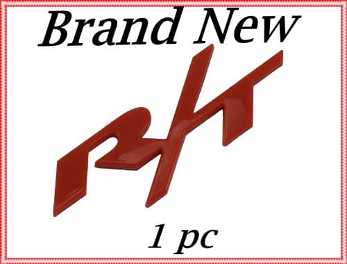 Dodge Durango R/T Red Fender Door Trunk 1pc Emblem Nameplate Badge Hemi liftgate 11 12 13