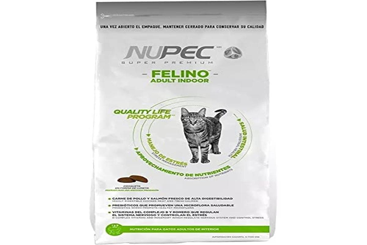 Mildhug Nupec Comida para Felino Adul Indoor, 5 kg