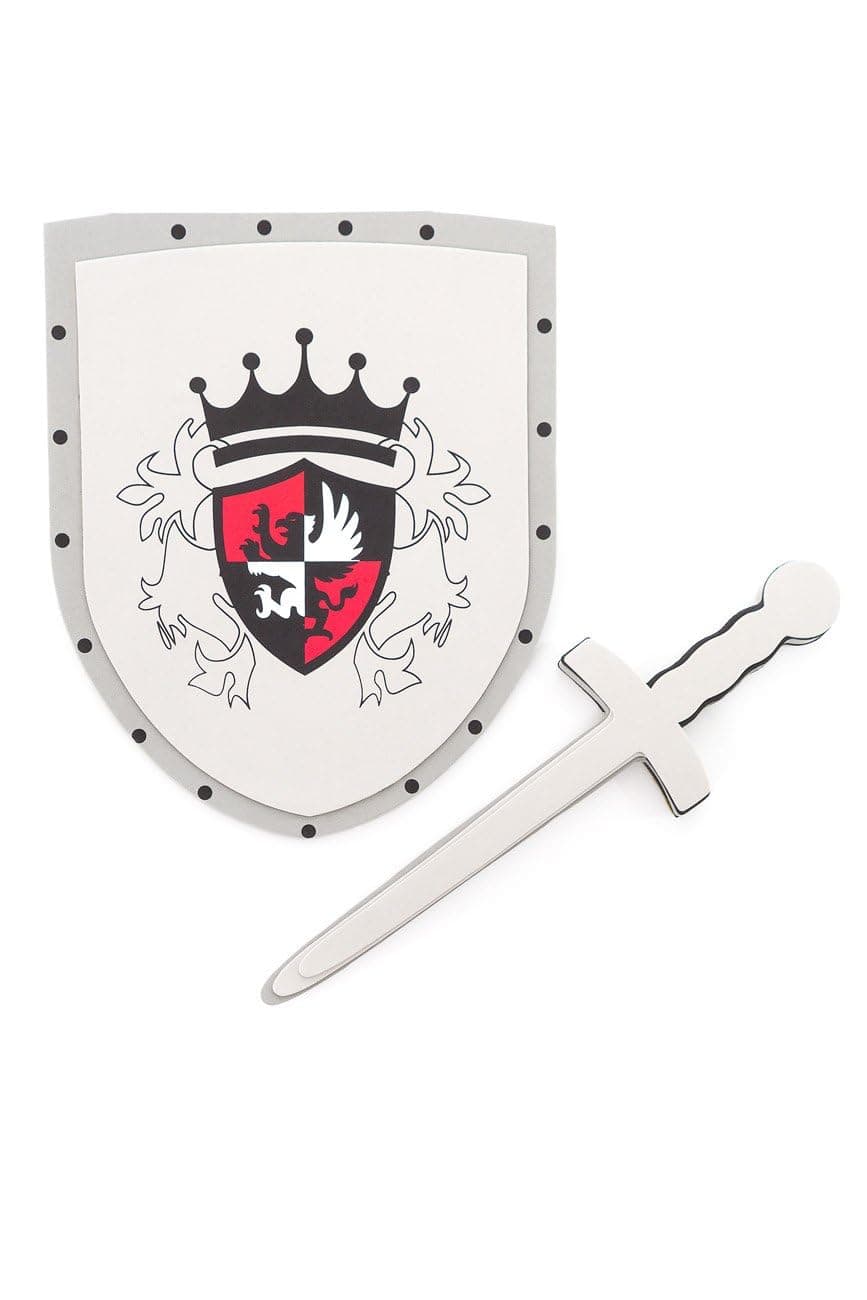 Foam Pretend Play Toy Sheild & Sword Set (Red Knight)