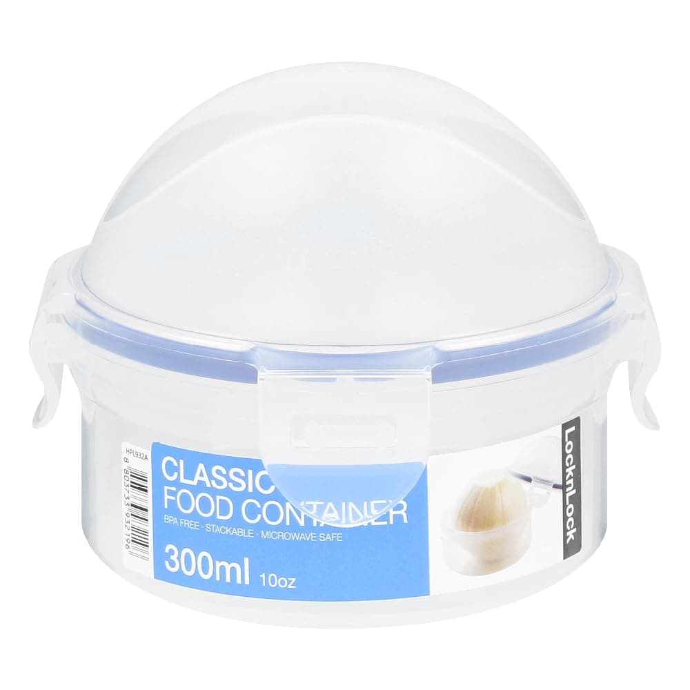 Easy Essentials Food Storage lids/Airtight containers, BPA Free, Onion-10 oz, Clear